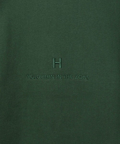 HEREIAM(ヘレイアム)の「【HEREIAM】ユニセックス/ワッペンロゴ裏起毛トレーナー(スウェット・レディース・モスグリーン/ブラック/ヘザーグレー/バイオレット・MEDIUM/LARGE)」の14枚目の写真