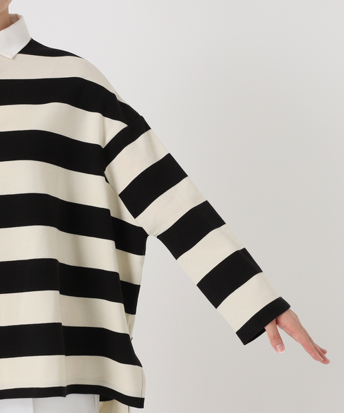 COG THE BIG SMOKE/コグザビッグスモーク IVY RUGBY JERGEY（Tシャツ