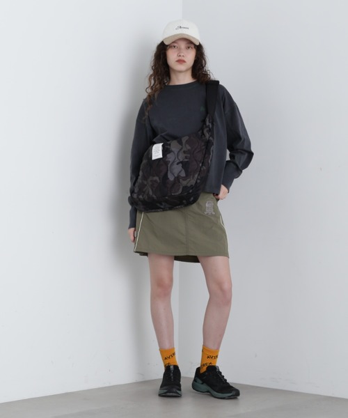 AVIREX（アヴィレックス）の「【直営店限定】CORDUROY LOGO CAP/コーデュロイロゴキャップ（キャップ・レディース・ブルー/オフホワイト/チャコールグレー・F）」の16枚目の写真