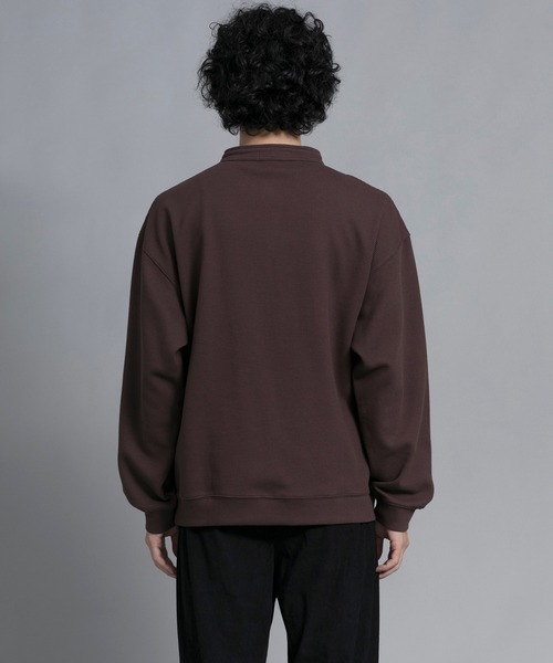 aimoha（アイモハ）の「aimoha men Modern Heritage Henley Pullover（スウェット・メンズ・ブラック/チョコ/ブルー/グリーン・MEDIUM/LARGE/X-LARGE/XX-LARGE/XXX-LARGE）」の20枚目の写真