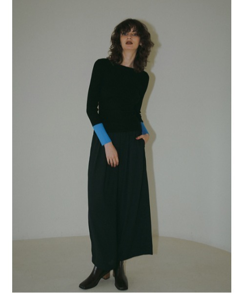 AMAIL（アマイル）の「Jaefun easy pants（その他パンツ・レディース・ブラック/レオパード/レッド・M/S）」の18枚目の写真