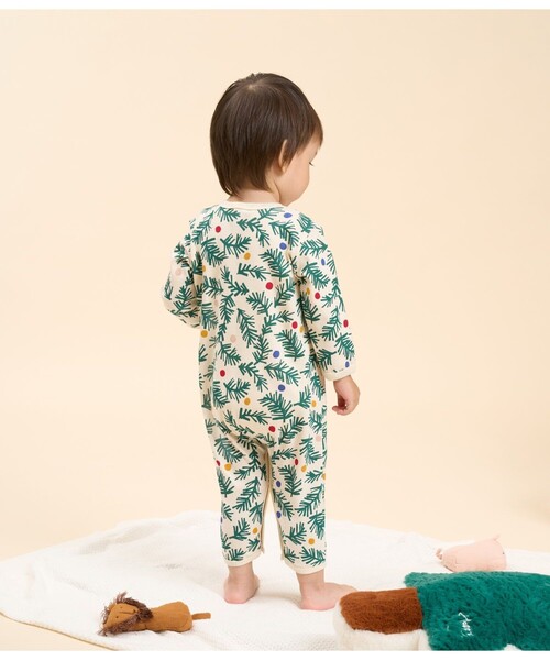 PETIT BATEAU（プチバトー）の「足なしロンパース（ロンパース