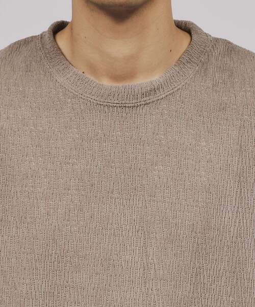 tk.TAKEO KIKUCHI(ティーケータケオキクチ)の「◆【2点セット】モールベスト&カットソー(ベスト・メンズ・チャコールグレー/サンドベージュ/ネイビー・04/03/02)」の7枚目の写真