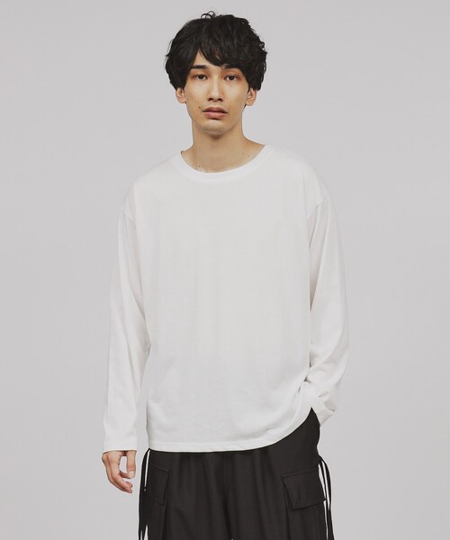 tk.TAKEO KIKUCHI(ティーケータケオキクチ)の「◆【2点セット】モールベスト&カットソー(ベスト・メンズ・チャコールグレー/サンドベージュ/ネイビー・04/03/02)」の13枚目の写真