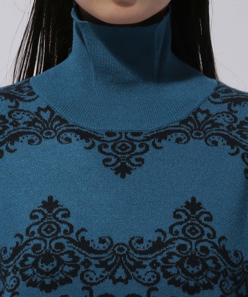 HARE（ハレ）の「ブロックガラニットワンピース(HARE)（ワンピース