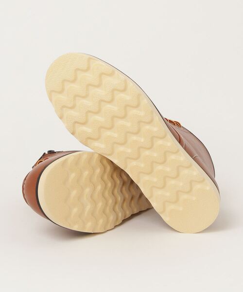 ARCADE（アーケード）の「モカシントゥーワークブーツ　サイドジップ付き (替えヒモ付き)（ブーツ・メンズ・ワインレッド/ブラック/ブラウン・25.5cm/26.5cm/26.0cm/27.0cm/28.0cm）」の10枚目の写真