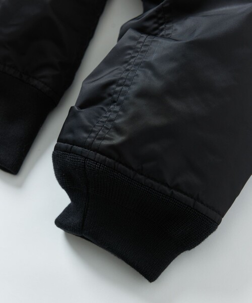 FREAK'S STORE（フリークスストア）の「限定展開 MR HEARTS/ミスターハーツ MR HEARTS/ミスターハーツ SHORT LENGTH MA-1（MA-1・メンズ・ブラック/オリーブ・SMALL/MEDIUM/LARGE）」の5枚目の写真