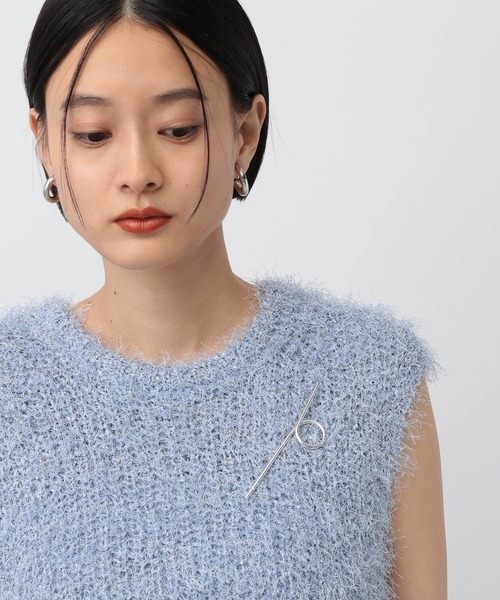 A part by（アパートバイ）の「ヒネリブローチ（ブローチ/コサージュ・レディース・シルバー/ゴールド・FREE）」の13枚目の写真