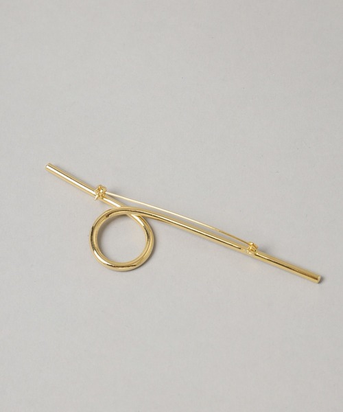 A part by（アパートバイ）の「ヒネリブローチ（ブローチ/コサージュ・レディース・シルバー/ゴールド・FREE）」の7枚目の写真