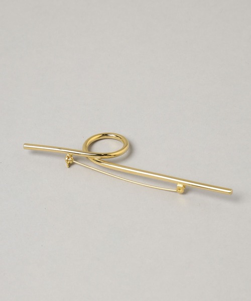 A part by（アパートバイ）の「ヒネリブローチ（ブローチ/コサージュ・レディース・シルバー/ゴールド・FREE）」の8枚目の写真