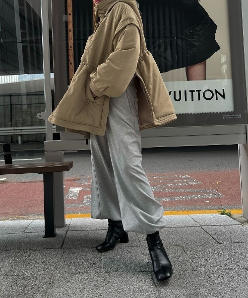 willfully ポンチョ コート WILLFULLY（ウィルフリー）の「poncho deformation panel