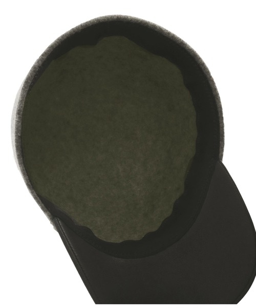 Settimissimo（セッティミッシモ）の「フェルトレザータッチコンビキャップ（キャップ・レディース・ブラック/グレー・FREE）」の13枚目の写真