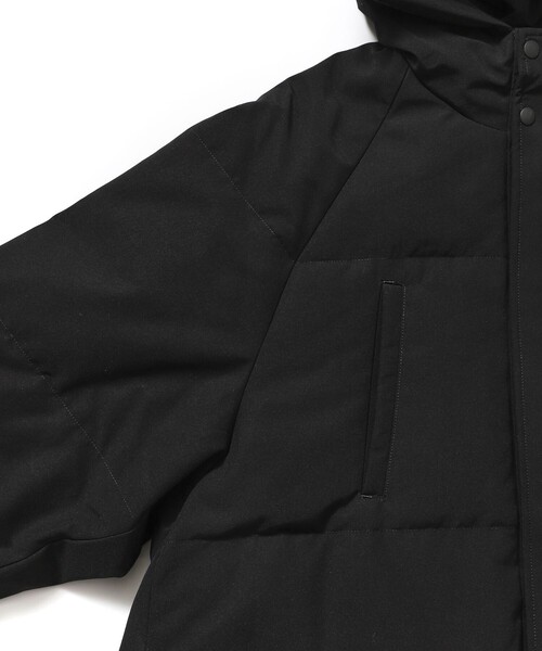 VACHEMENT（ヴァシュモン）の「VACHEMENT/ヴァシュモン リサイクルシェルタフタダウン / VJ-19-007（ダウンジャケット/コート・レディース・ブラック/サックスブルー・ﾌﾘ-）」の6枚目の写真