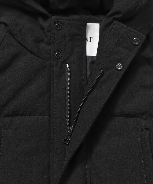 VACHEMENT（ヴァシュモン）の「VACHEMENT/ヴァシュモン リサイクルシェルタフタダウン / VJ-19-007（ダウンジャケット/コート・レディース・ブラック/サックスブルー・ﾌﾘ-）」の10枚目の写真