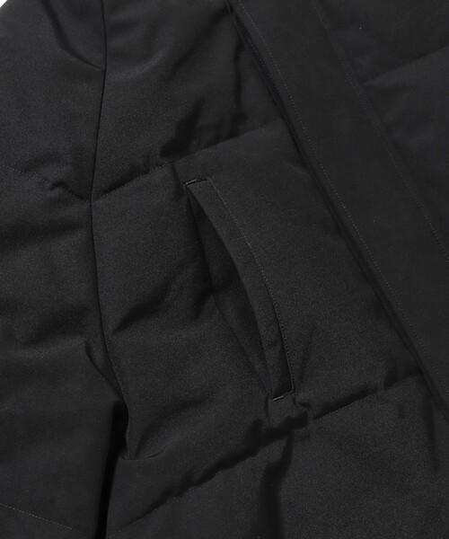 VACHEMENT（ヴァシュモン）の「VACHEMENT/ヴァシュモン リサイクルシェルタフタダウン / VJ-19-007（ダウンジャケット/コート・レディース・ブラック/サックスブルー・ﾌﾘ-）」の12枚目の写真