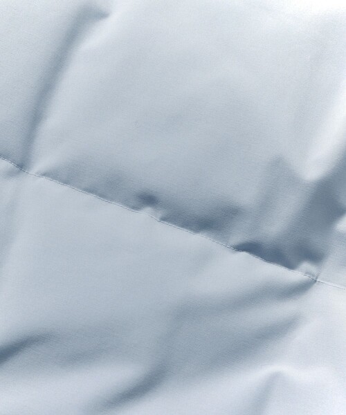 VACHEMENT（ヴァシュモン）の「VACHEMENT/ヴァシュモン リサイクルシェルタフタダウン / VJ-19-007（ダウンジャケット/コート・レディース・ブラック/サックスブルー・ﾌﾘ-）」の15枚目の写真