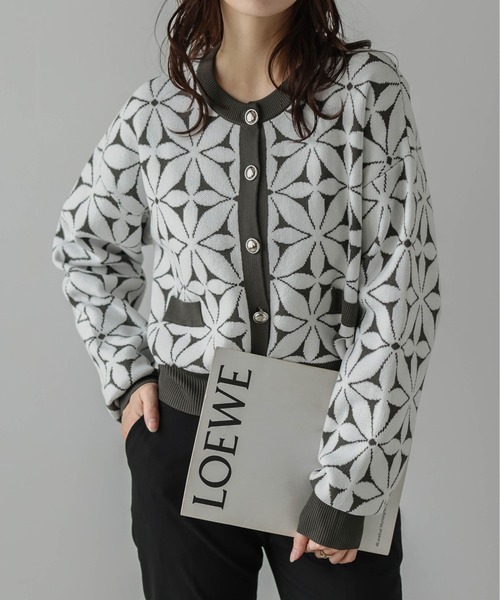 VERSACE キッズ ラ グレカ ジャカード ニット カーディガン VERSACE キッズ ラ グレカ ジャカード ニット カーディガン 子供