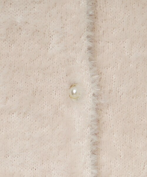 ITS'DEMO(イッツデモ)の「◆【手洗い可】フェザーヤーンクルーカーディガン(カーディガン/ボレロ・レディース・オフホワイト/チャコールグレー/ピンク/ベージュ・00)」の16枚目の写真