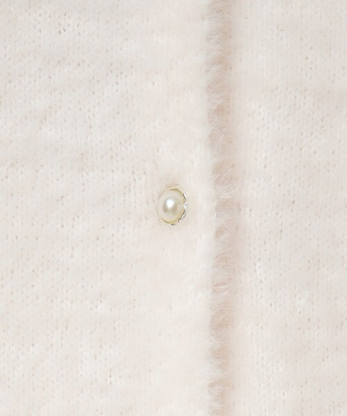 ITS'DEMO(イッツデモ)の「◆【手洗い可】フェザーヤーンクルーカーディガン(カーディガン/ボレロ・レディース・オフホワイト/チャコールグレー/ピンク/ベージュ・00)」の20枚目の写真