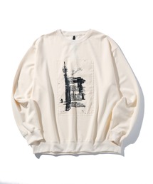 INASTUDIOS ZOO（イーナストゥディオスズー）の「「INASTUDIOS SELECT」メンズライク ビッグシルエット ダンボールニット スウェット レディース（スウェット）」