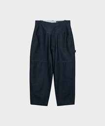 【KANEMASA PHIL./カネマサフィル】Piece Dyeing Denim Work Pants