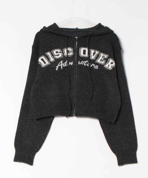 セール】カレッジロゴニットパーカー（ニット/セーター）｜LADY LIKE