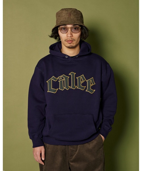 CALEE LOGO PULLOVER HD ＜NATURALLY PAINT DESIGN＞（パーカー