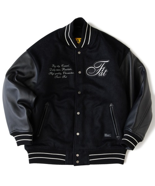 Hardy Amies スタジャン 黒と茶色 14号 Hardy Amies スタジャン 黒と茶色 14号 - メルカリ