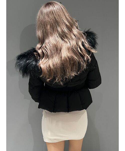 GYDA(ジェイダ)の「GYGYベルト付きショートダウンコート(ダウンジャケット/コート・レディース・ブラック・FREE)」の20枚目の写真