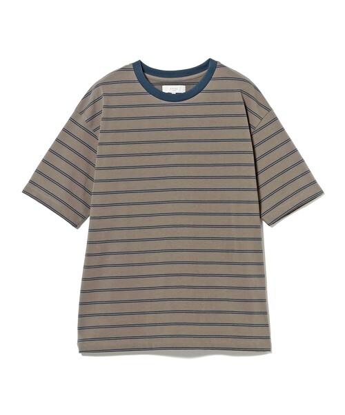 B:MING by BEAMS(ビーミングバイビームス)の「抗菌防臭 ボーダー クルーネック T シャツ(Tシャツ/カットソー・メンズ・ネイビー/チャコールグレー・S/M/L/XL)」の12枚目の写真