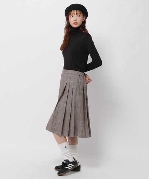 3.3 Field Trip （3.3フィールドトリップ）の「3.3 Field Trip／ソフトタートルネック（微起毛）（Tシャツ/カットソー・レディース・ブラック/アイボリー/グレー・FREE）」の7枚目の写真