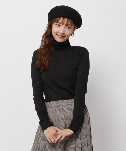 3.3 Field Trip （3.3フィールドトリップ）の「3.3 Field Trip／ソフトタートルネック（微起毛）（Tシャツ/カットソー・レディース・ブラック/アイボリー/グレー・FREE）」の8枚目の写真