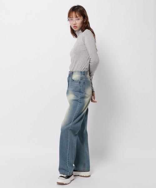 3.3 Field Trip （3.3フィールドトリップ）の「3.3 Field Trip／ソフトタートルネック（微起毛）（Tシャツ/カットソー・レディース・ブラック/アイボリー/グレー・FREE）」の12枚目の写真