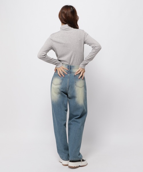 3.3 Field Trip （3.3フィールドトリップ）の「3.3 Field Trip／ソフトタートルネック（微起毛）（Tシャツ/カットソー・レディース・ブラック/アイボリー/グレー・FREE）」の13枚目の写真