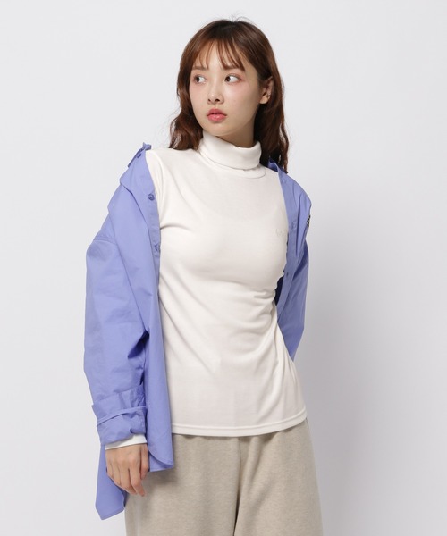 3.3 Field Trip （3.3フィールドトリップ）の「3.3 Field Trip／ソフトタートルネック（微起毛）（Tシャツ/カットソー・レディース・ブラック/アイボリー/グレー・FREE）」の18枚目の写真