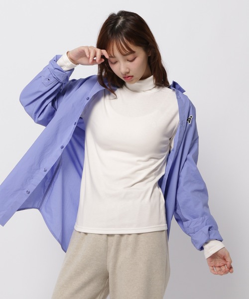 3.3 Field Trip （3.3フィールドトリップ）の「3.3 Field Trip／ソフトタートルネック（微起毛）（Tシャツ/カットソー・レディース・ブラック/アイボリー/グレー・FREE）」の19枚目の写真