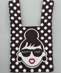 HAPPYFACE ドットバッグ