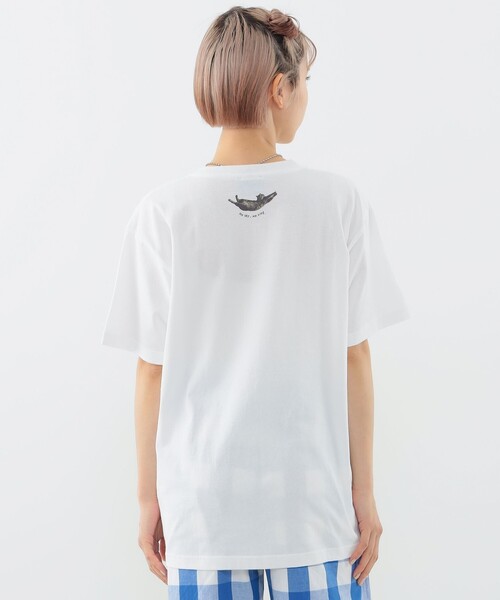 tシャツ 「COLLABORATION」清水奈緒 / デコ伸び Tシャツ レディース COLLABORATION】清水奈緒 / デコ伸び Tシャツ（Tシャツ