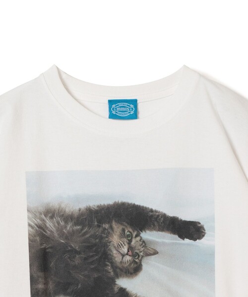 tシャツ 「COLLABORATION」清水奈緒 / デコ伸び Tシャツ レディース COLLABORATION】清水奈緒 / デコ伸び Tシャツ（Tシャツ
