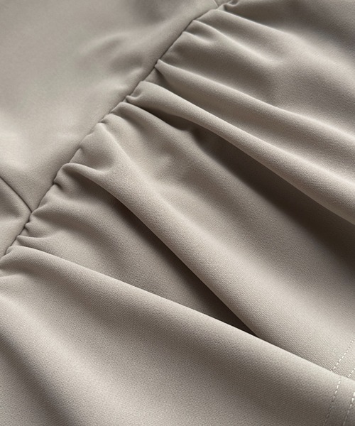 GeeRA(ジーラ)の「【新色追加/S-LL展開】楽ちん!細見えペプラムキャミワンピース(ワンピース・レディース・ブラック/グレー系その他/ベージュ/ブラック系その他/チャコール/ホワイト系その他/ブラック系その他2・LARGE/X-LARGE/MEDIUM/SMALL)」の18枚目の写真