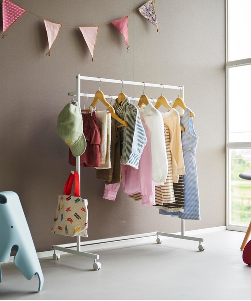 tower 収納力アップハンガーラック 2段（収納グッズ）｜tower（タワー