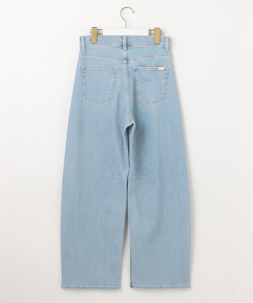 ANY SIS（エニィスィス）の「【美Denimシリーズ】セミカーブワイド デニム（デニムパンツ・レディース・ダルブルー系/ホワイト系/スカイブルー系・3/2/1）」の17枚目の写真