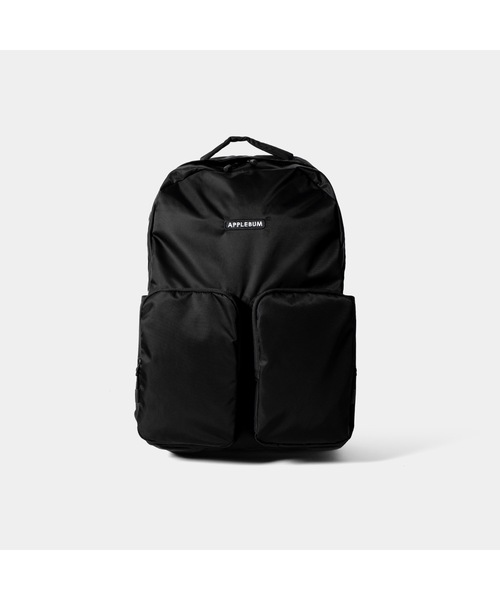 APPLEBUM ブラック バックパック Amazon.co.jp: [APPLEBUM] アップルバム Logo Big Back Pack