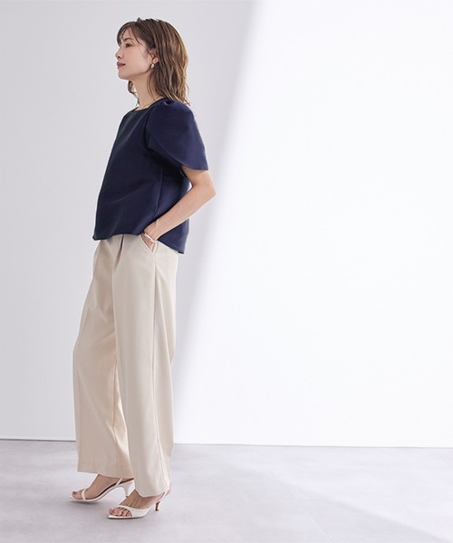 tシャツ square neck turip sleeve pull(スクエアネックチューリップスリーブプルオーバー) レディース DRESSLAVE tシャツ square neck turip sleeve pull(スクエア