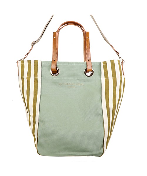 LES TOILES DU SOLEIL(レトワールデュソレイユ)の「rectangle tote grand(レクタングルトート グラン)(トートバッグ・レディース・グリーン系/ネイビー系/ブラック・フリー)」の21枚目の写真