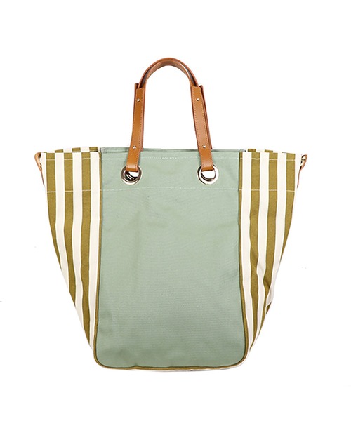 LES TOILES DU SOLEIL(レトワールデュソレイユ)の「rectangle tote grand(レクタングルトート グラン)(トートバッグ・レディース・グリーン系/ネイビー系/ブラック・フリー)」の20枚目の写真