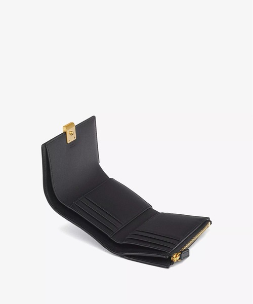 MCM（エムシーエム）の「Aren 三つ折りウォレット - ヴィセトス（財布・レディース・ブラウン/ブラック/ピンク・ONE SIZE）」の4枚目の写真