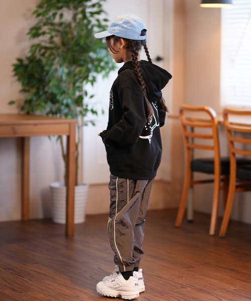 ELEMENT（エレメント）の「ELEMENT/エレメント キッズ ロンパン WIND PANTS YOUTH BF025-715（その他パンツ・キッズ・ブラック/グレー・130cm/140cm/150cm/160cm）」の10枚目の写真