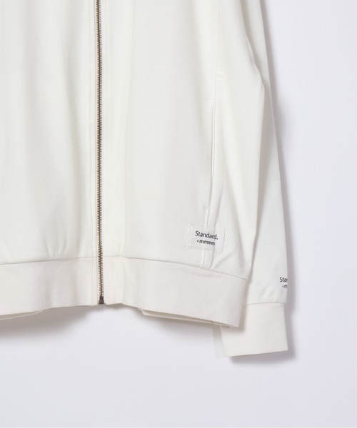 MMMM（エムエムエムエム）の「MMMM/レジエントポンチ ＺＩＰアップパーカー（パーカー・メンズ・ブラック/ホワイト・LARGE/MEDIUM）」の6枚目の写真