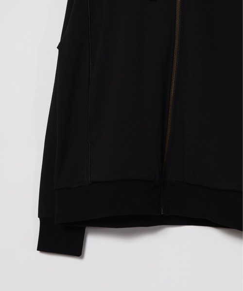 MMMM（エムエムエムエム）の「MMMM/レジエントポンチ ＺＩＰアップパーカー（パーカー・メンズ・ブラック/ホワイト・LARGE/MEDIUM）」の11枚目の写真